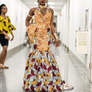 A traditional African clothing